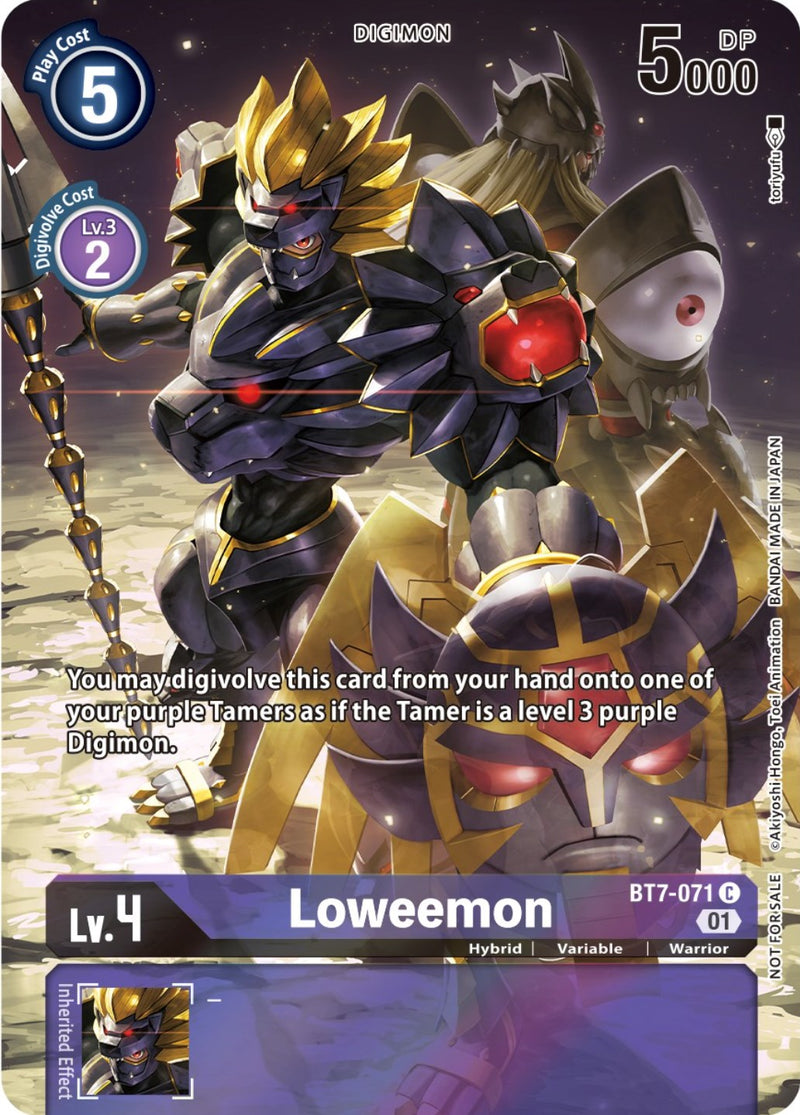 Loweemon [BT7-071] (2nd Anniversary Frontier Card) [Next Adventure Pro