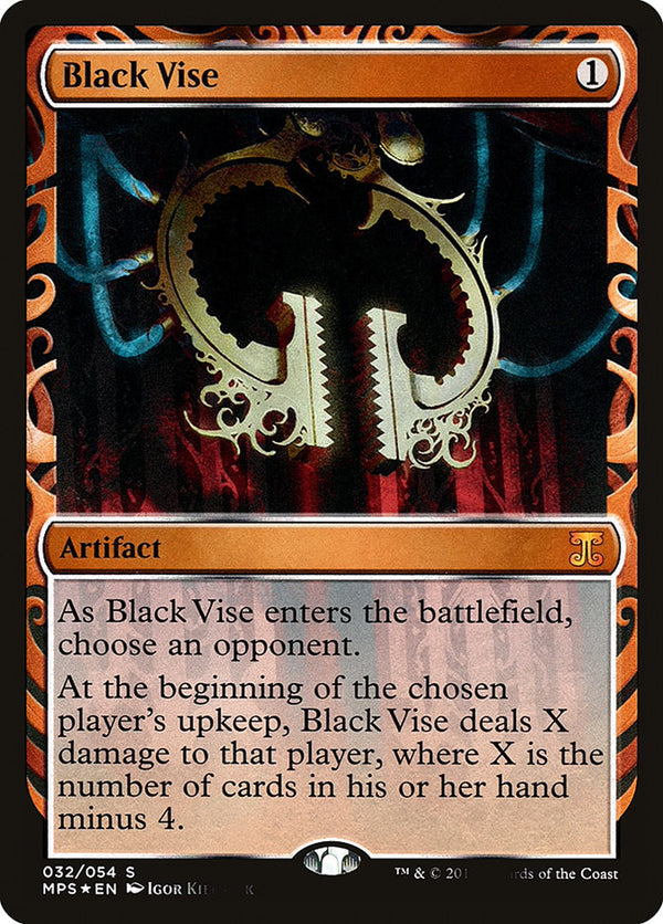 Black Vise [Kaladesh Inventions] - Magic: The Gathering