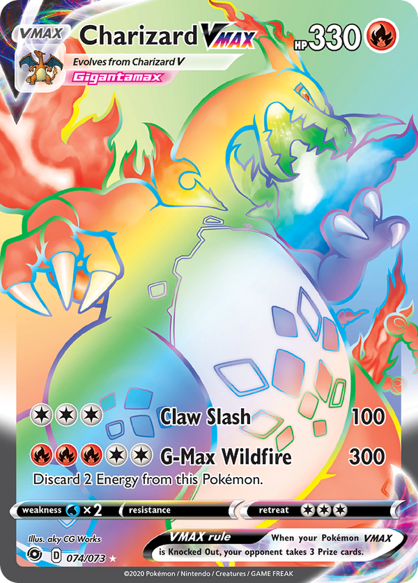 Charizard VMAX (074/073) [Sword & Shield: Champion's Path] - Pokémon