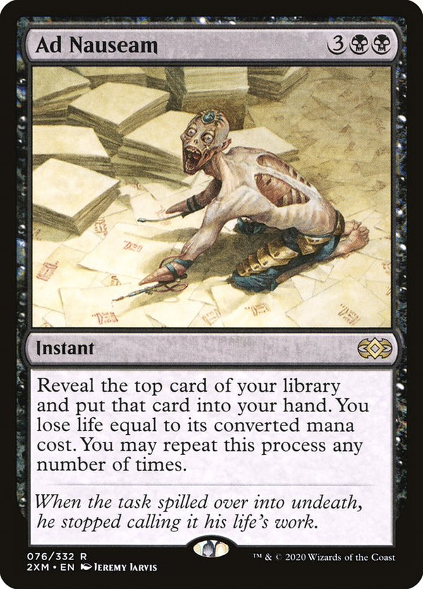 Ad Nauseam [Double Masters] - Magic: The Gathering