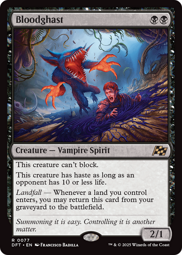 Bloodghast [Aetherdrift] - Magic: The Gathering
