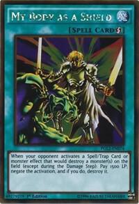 My Body as a Shield (PGL2-EN074) [Gold Rare] - Yu-Gi-Oh!
