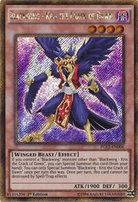 Blackwing - Kris the Crack of Dawn (PGL2-EN006) [Gold Secret Rare] - Yu-Gi-Oh!