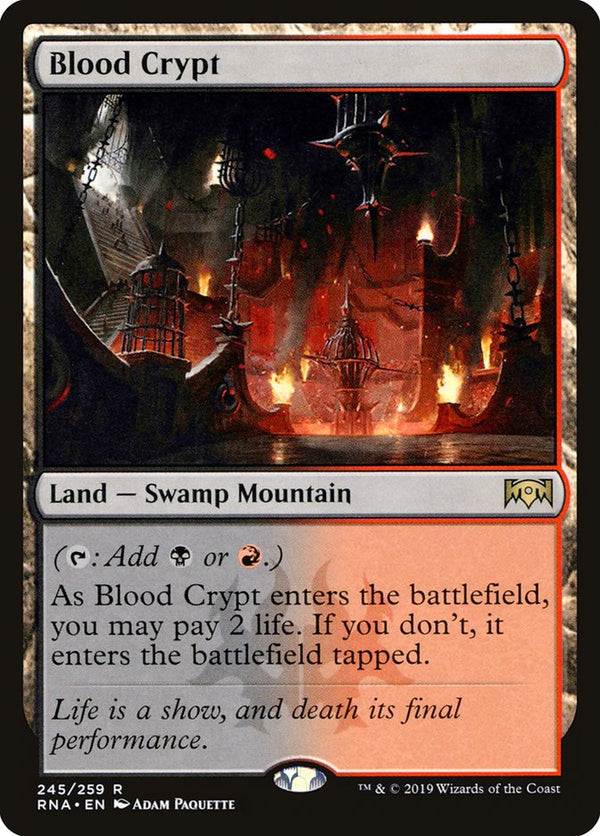 Blood Crypt [Ravnica Allegiance] - Magic: The Gathering