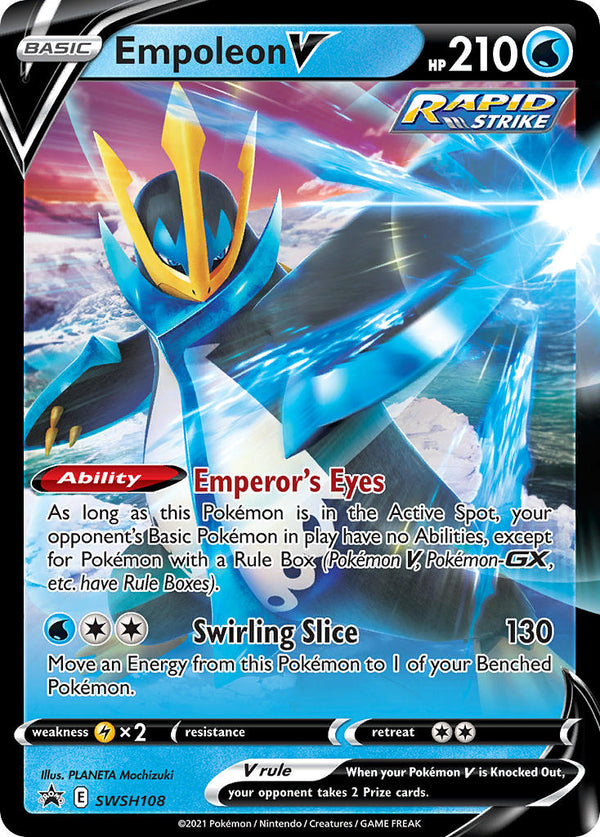 Empoleon V (SWSH108) [Sword & Shield: Black Star Promos] - Pokémon