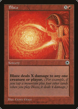 Blaze (No Flavor Text) [Portal] - Magic: The Gathering