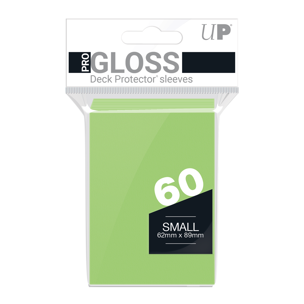 Ultra PRO: Small 60ct Sleeves - PRO-Gloss (Lime Green)