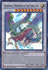 Chaofeng, Phantom of the Yang Zing (CROS-EN047) [Super Rare] - Yu-Gi-Oh!
