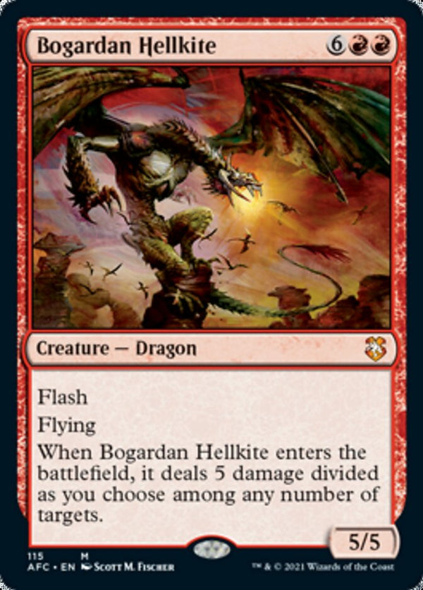 Bogardan Hellkite [Dungeons & Dragons: Adventures in the Forgotten Realms Commander] - Magic: The Gathering
