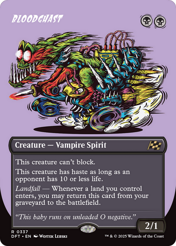 Bloodghast (Borderless) [Aetherdrift] - Magic: The Gathering