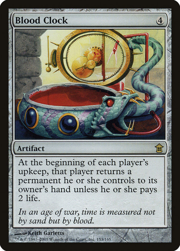 Blood Clock [Saviors of Kamigawa] - Magic: The Gathering
