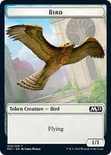 Bird // Treasure Double-Sided Token [Core Set 2021 Tokens] - Magic: The Gathering
