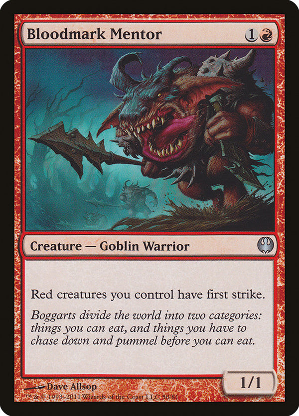Bloodmark Mentor [Duel Decks: Knights vs. Dragons] - Magic: The Gathering