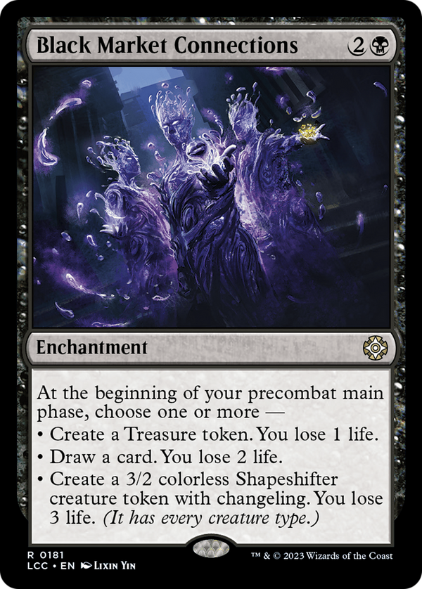 Black Market Connections [The Lost Caverns of Ixalan Commander] - Magic: The Gathering