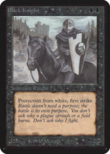 Black Knight [Alpha Edition] - Magic: The Gathering