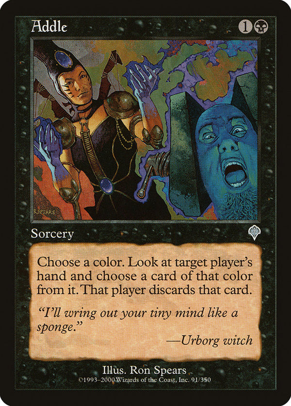 Addle [Invasion] - Magic: The Gathering