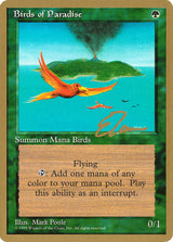 Birds of Paradise (Eric Tam) [Pro Tour Collector Set] - Magic: The Gathering