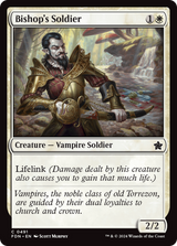 Bishop's Soldier [Foundations] - Magic: The Gathering