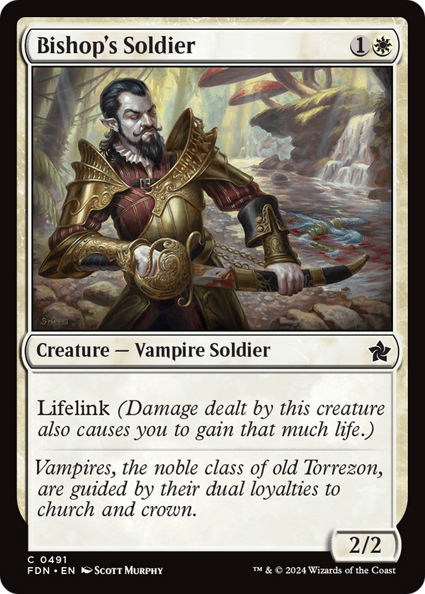 Bishop's Soldier [Foundations] - Magic: The Gathering