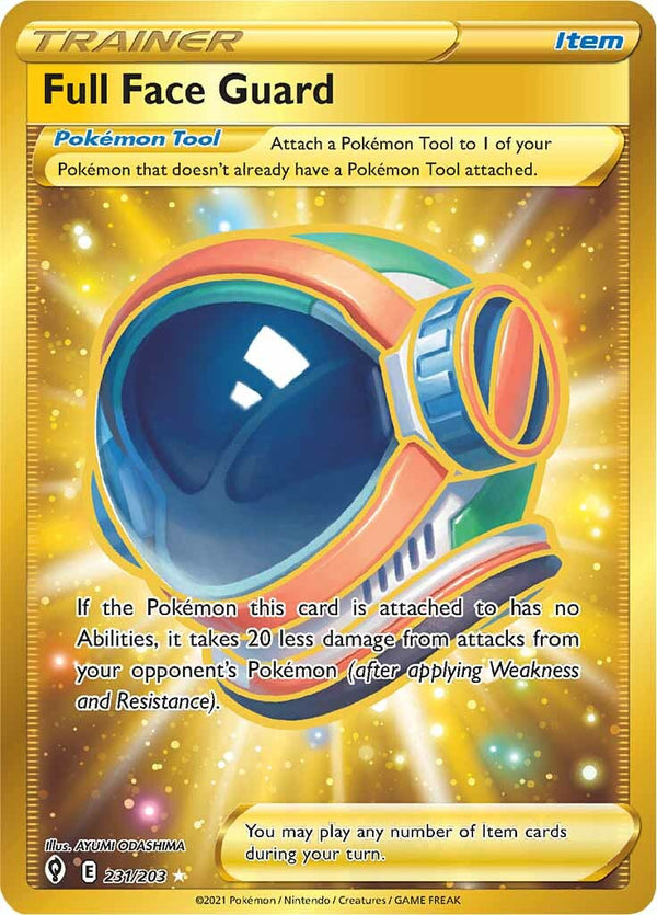 Full Face Guard (231/203) [Sword & Shield: Evolving Skies] - Pokémon