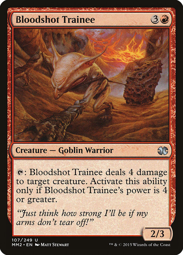 Bloodshot Trainee [Modern Masters 2015] - Magic: The Gathering
