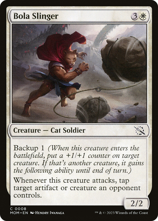 Bola Slinger [March of the Machine] - Magic: The Gathering