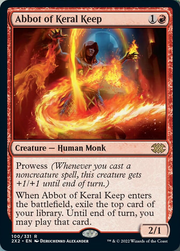 Abbot of Keral Keep [Double Masters 2022] - Magic: The Gathering