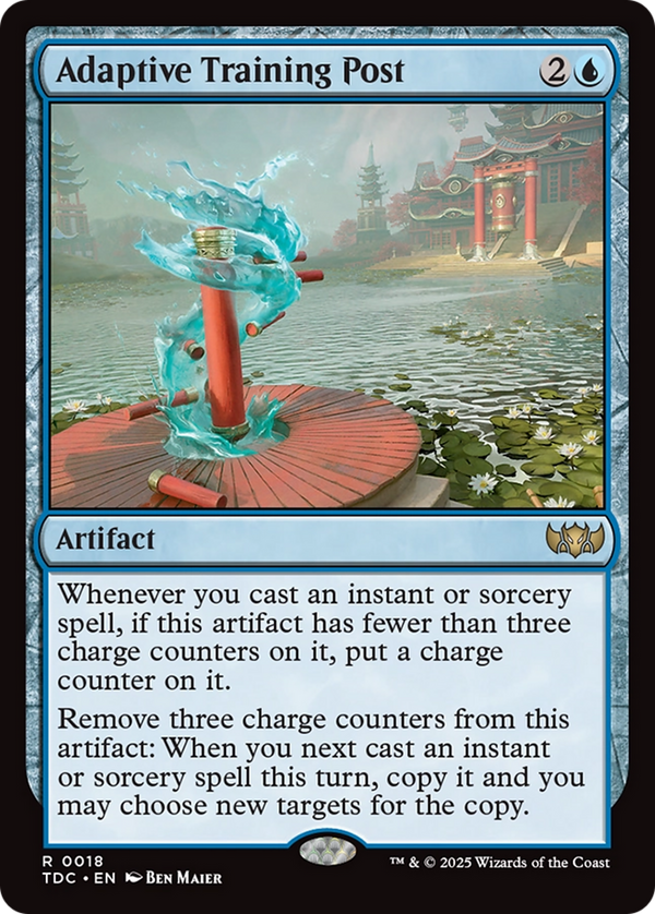 Adaptive Training Post [Tarkir: Dragonstorm Commander] - Magic: The Gathering