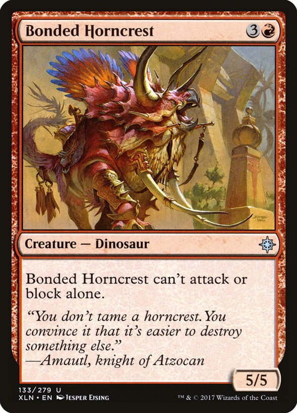 Bonded Horncrest [Ixalan] - Magic: The Gathering