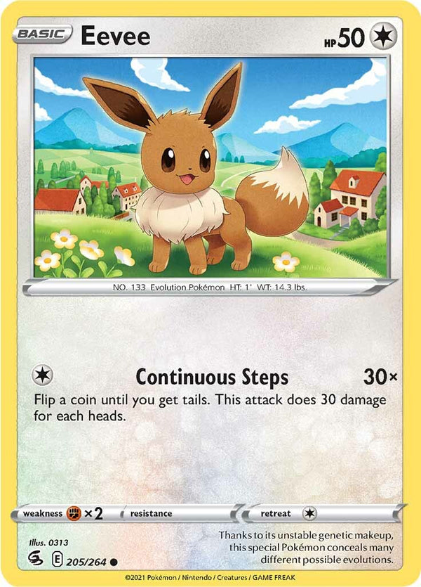 Eevee (205/264) [Sword & Shield: Fusion Strike] - Pokémon