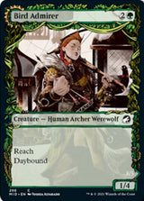 Bird Admirer // Wing Shredder (Showcase Equinox) [Innistrad: Midnight Hunt] - Magic: The Gathering