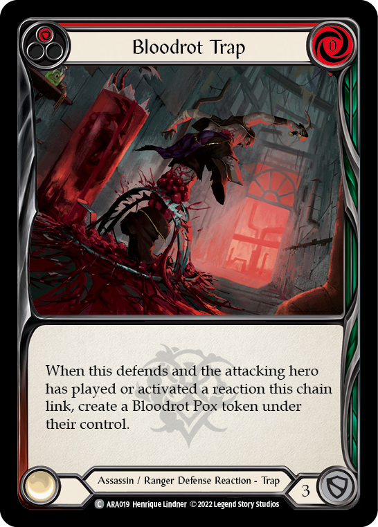 Bloodrot Trap [ARA019] (Outsiders Arakni Blitz Deck) - Flesh And Blood