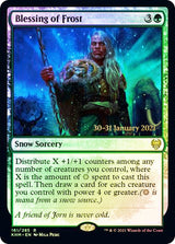Blessing of Frost [Kaldheim Prerelease Promos] - Magic: The Gathering