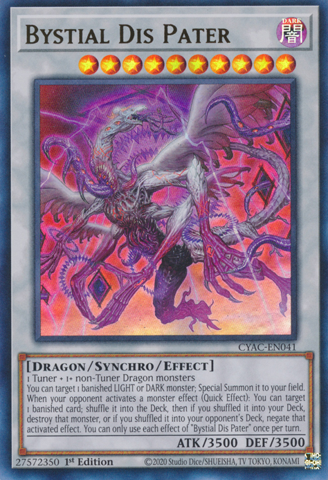 Bystial Dis Pater [CYAC-EN041] Ultra Rare - Yu-Gi-Oh!