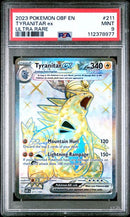 Tyranitar EX (211/197) [Scarlet & Violet: Obsidian Flames] Graded PSA 9