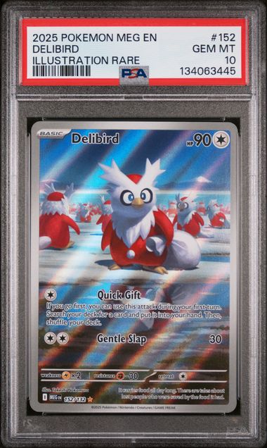 Delibird (152/132) [Mega Evolution] Graded PSA 10