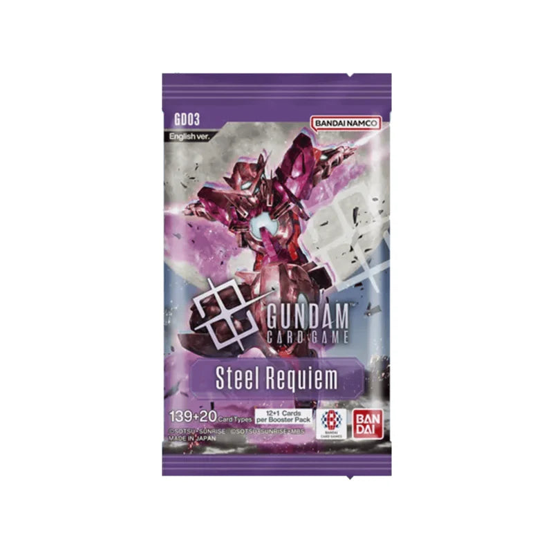 Gundam Card Game - Steel Requiem [GD03] - Booster Pack