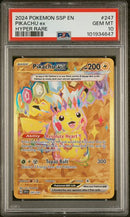Pikachu EX (247/191) [Scarlet & Violet: Surging Sparks] Graded PSA 10