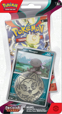Scarlet & Violet: Obsidian Flames - Single Pack Blister (Wooper)