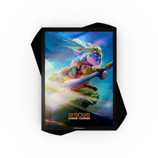 Riftbound League of Legends - Sleeves (Poppy, Keeper of the Hammer)