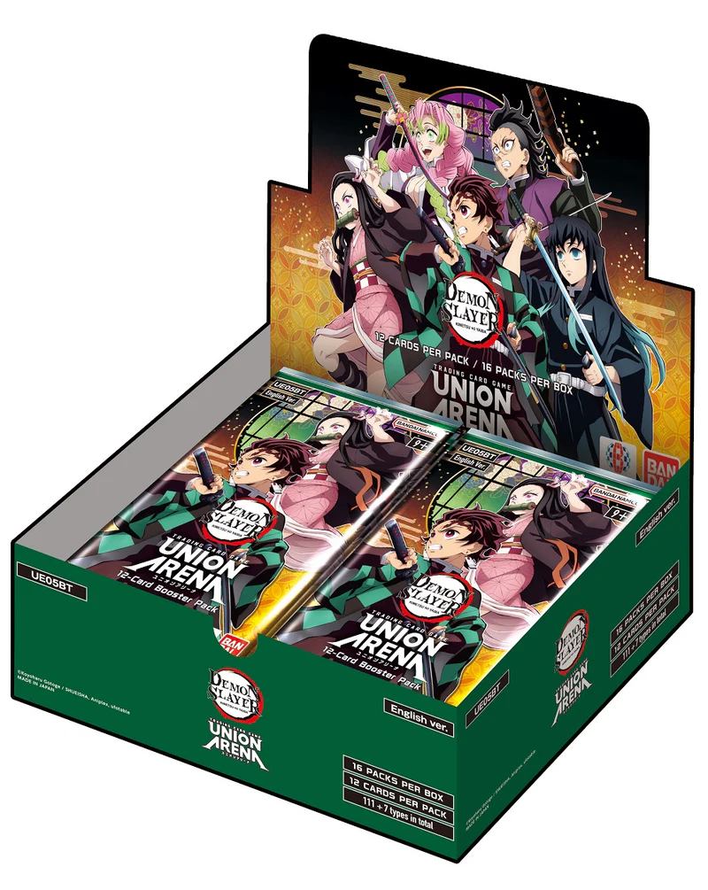 Union Arena - Demon Slayer Kimetsu No Yaiba War Booster Box