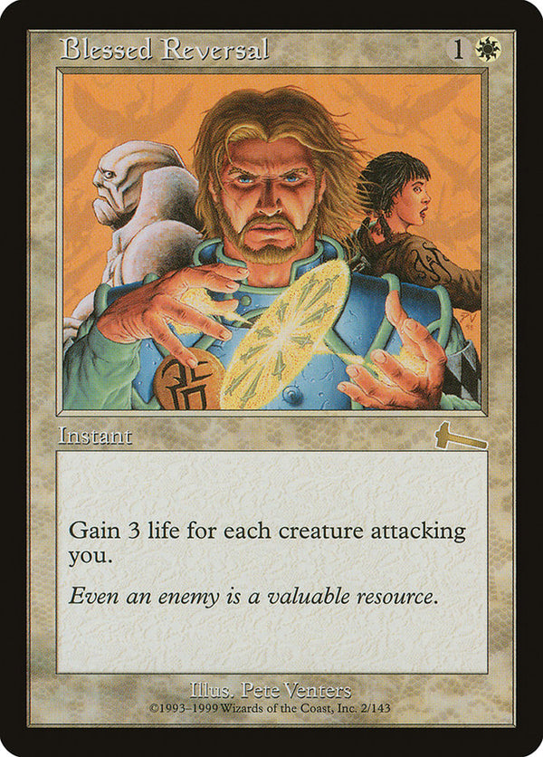 Blessed Reversal [Urza's Legacy] - Magic: The Gathering