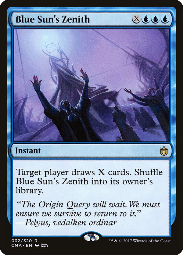 Blue Sun's Zenith [Commander Anthology] - Magic: The Gathering