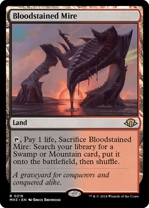 Bloodstained Mire [Modern Horizons 3] - Magic: The Gathering