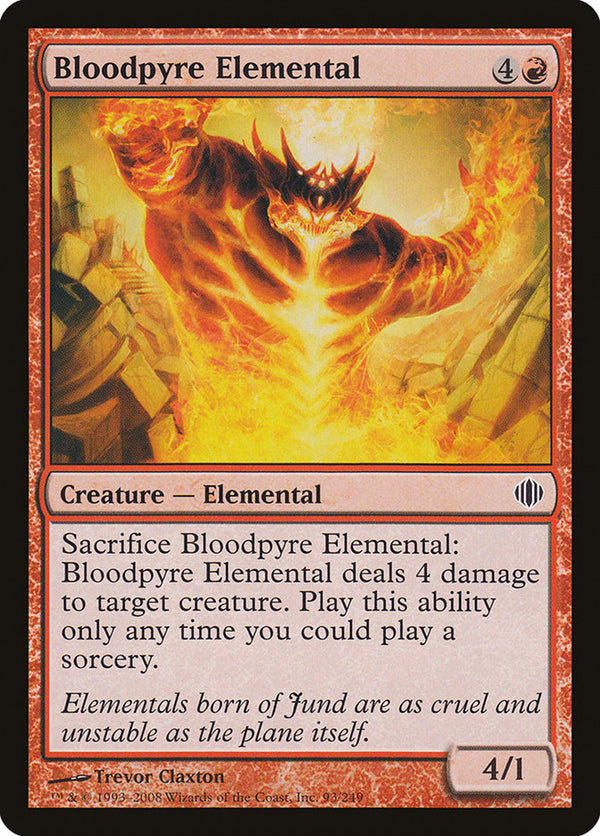 Bloodpyre Elemental [Shards of Alara] - Magic: The Gathering