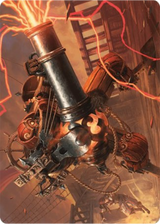 Blaster Hulk Art Card [Modern Horizons 3 Art Series] - Magic: The Gathering