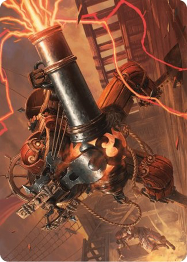 Blaster Hulk Art Card [Modern Horizons 3 Art Series] - Magic: The Gathering