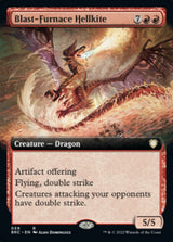 Blast-Furnace Hellkite (Extended Art) [The Brothers' War Commander] - Magic: The Gathering