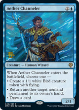 Aether Channeler [Dominaria United Prerelease Promos] - Magic: The Gathering