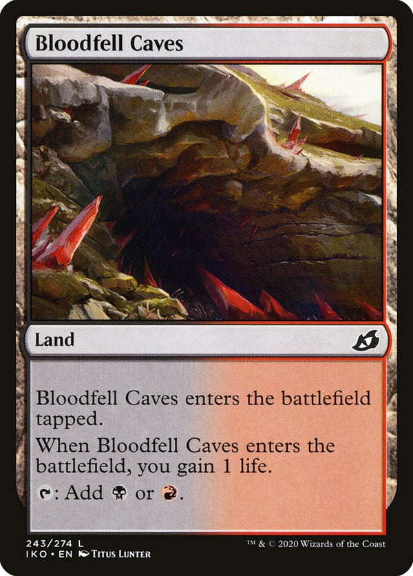 Bloodfell Caves [Ikoria: Lair of Behemoths] - Magic: The Gathering